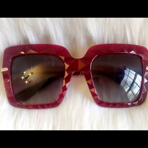 Dolce and Gabanna - like new sunglasses. Two pairs available. Black and Red - Picture 4 of 8